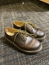 Dr. Martens Made in England Brown Leather Oxford Air Cushion Men's AU 3 Shoes