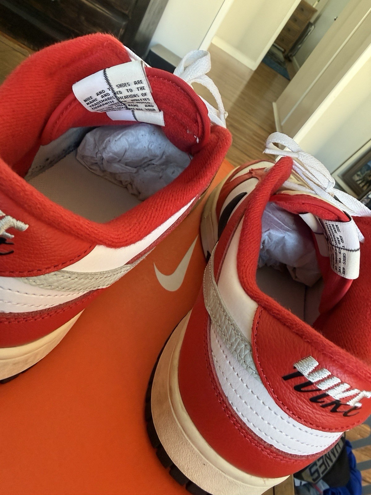 Size 13 - Nike Dunk Low Split - Chicago - image 5