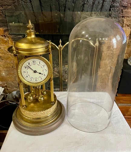 Anniversary Torsion Clock – Dome-Cased, Elegant, and Non-Working (Project Piece) - Picture 2 of 19