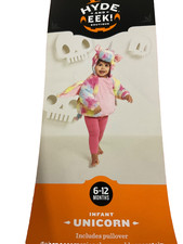 NWT Hyde and Eek Toddler Plush Unicorn Costume - Size 6-12 months