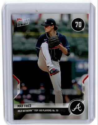 2021 Topps Now MLB Network's Top 100 Max Fried Atlanta Braves #T-70