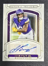 2024 PANINI NATIONAL TREASURES #SIGS-IPJ IVAN PACE JR. AUTO GOLD /49 VIKINGS