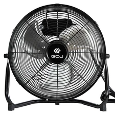12 inch metal High-Velocity large floor fans, Industrial Heavy-Duty fan,3-spe...