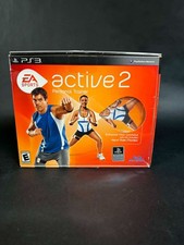 EA Sports Active 2 (Sony PlayStation 3, 2010) Complete in Box CIB Complete