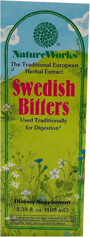 Natures Way Swedish Bitters, 3,38 fl oz (paquete de 1) Foto 3 de 4