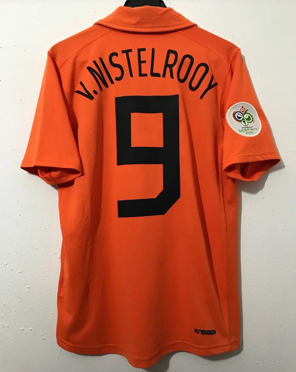 Jersey Netherlands 2006 World Cup Van Nistelrooy Nike Small