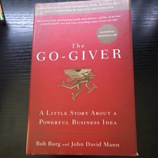 The Go-Giver by Bob Burg & John David Mann Hardcover Penguin Business Success