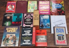 Lot of 15 magic books  Magic Inc. Catalog Library missing catalog 1 