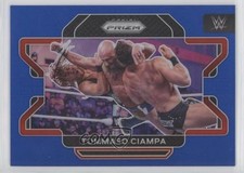 2022 Panini Prizm WWE Blue Prizm 123/199 Tommaso Ciampa #62 pj5