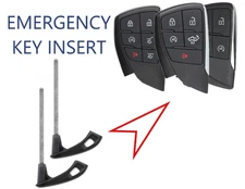 SET OF 2 GM 2021 - 2026 Emergency Insert Key Blade 13536164  CHEVROLET GMC BUICK