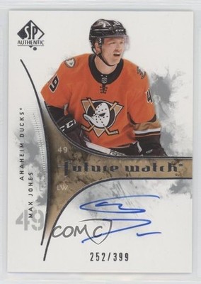 2019 SP Authentic 2009-10 Retro Future Watch /399 Max Jones Rookie Auto RC lk8