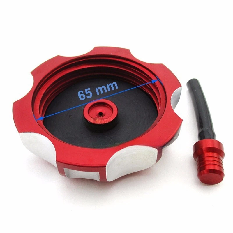 Gas Tank Cap For CRF450R CRF250R Honda XR 250 250R 250L 400R 600R 650L Dirt Bike - Image 2 of 4