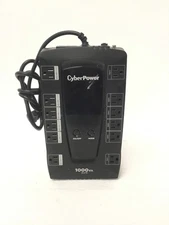 CyberPower 1000VA AVR UPS Backup 12 Outlets USB No Battery WORKING FREE SHIPPING