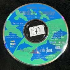 Sounding Artists Soundings Sampler Music CD Soundings of The Planet 1994