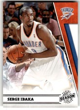 2010-11 Panini Season Update Serge Ibaka Silver #/99 #154