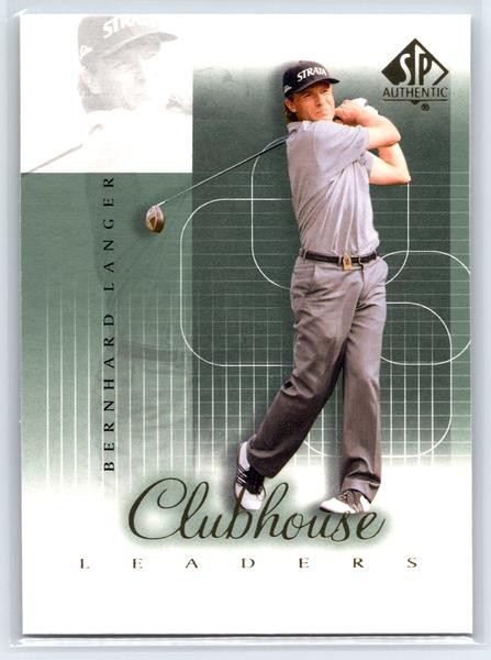 2002 SP Authentic Bernhard Langer #60SPA