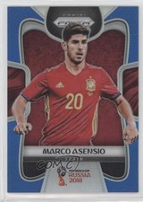 2018 Panini Prizm World Cup Blue Prizm 71/199 Marco Asensio #205 05r1