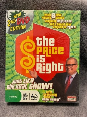 NEW The Price is Right 2nd DVD Edition Endless Games Drew Carey SEALED 