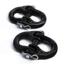 1/2" Hammerlock Coupling Link Safety Chain Connector Link Tow Safety Chian Hi...