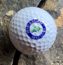 Pebble Beach Golf Links Logo Golf Ball.