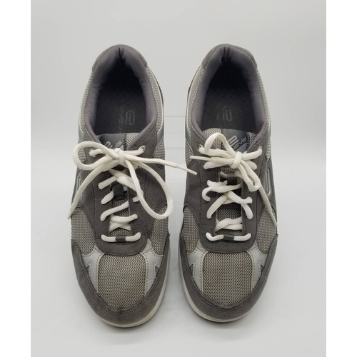 TENEVIS Mens Cardiff Walking Shoe Comfort Sneakers SIZE 9 Gray Orthotic - Picture 3 of 9