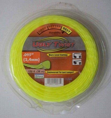 Línea recortadora de bobina Shakespeare "Ugly Twist" .095" 125' - Corte más nivel - Envío combinado - Imagen 2 de 2