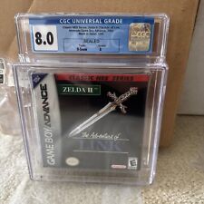 Game Boy Advance ZELDA II 2 THE ADVENTURE OF LINK -CGC GRADED 8.0 New Nintendo