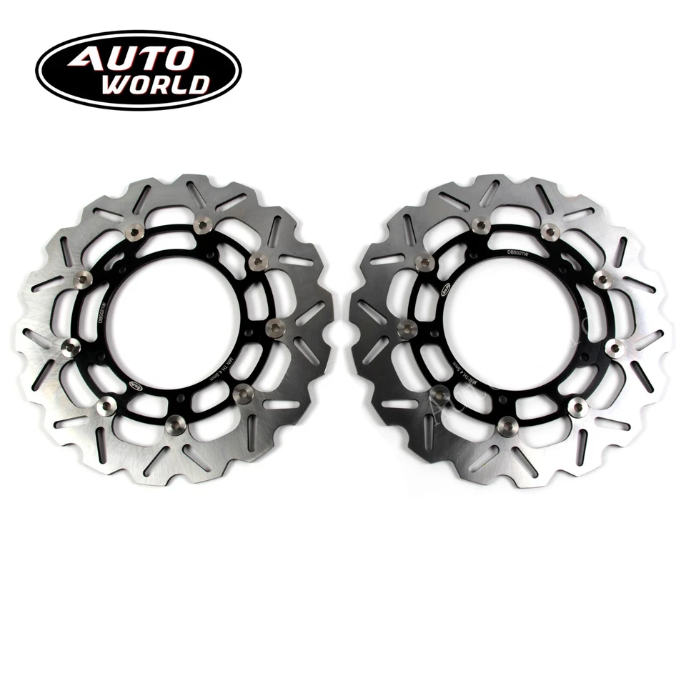 Rotor For Yamaha YZF-R1 2013 2012 2011 2010 2009 2008 R6 Front Rear Brake Disc - Image 2 of 4