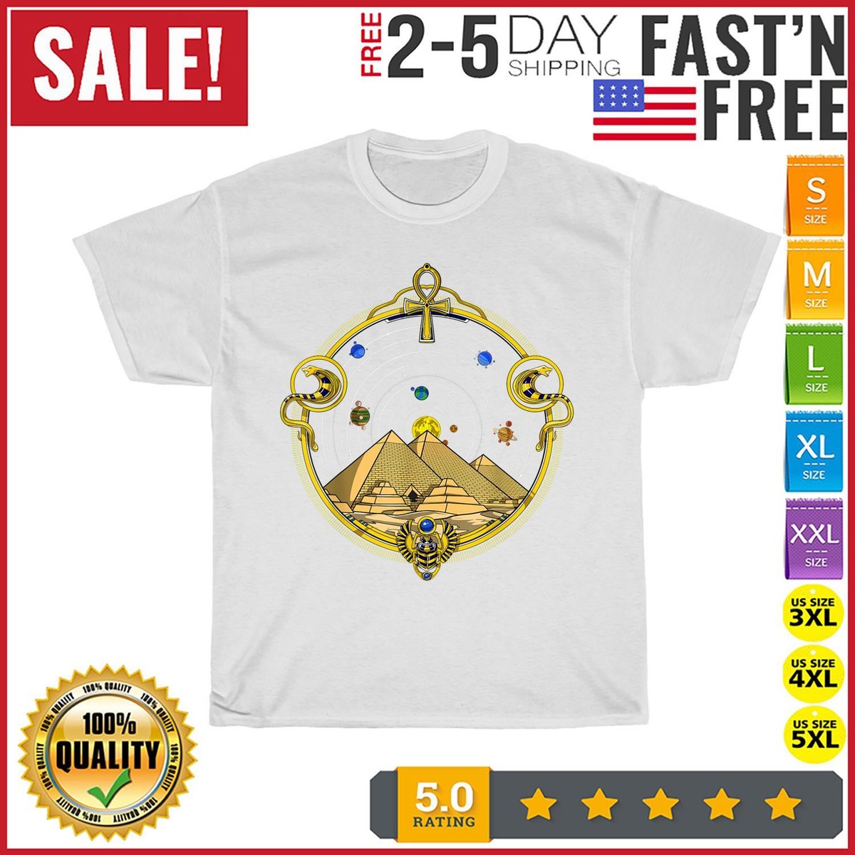 Egyptian Sacred Geometry Ankh Shirt Eye Of Horus Shirts Men T-Shirt Egyptian Sacred Geometry Ankh Shirt Eye Of Horus Shirts Men T-Shirt