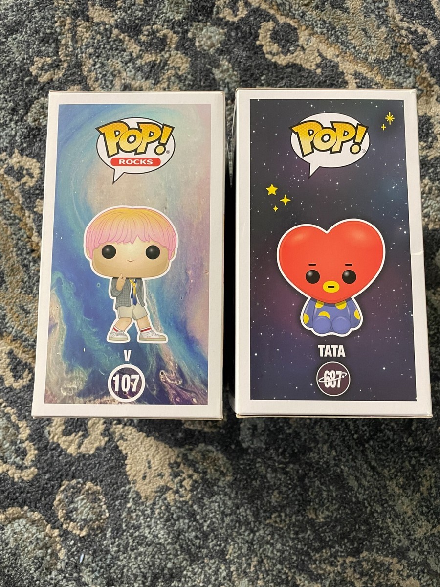 BTS and BT21 Funko Pop V and Tata Bundle | eBay