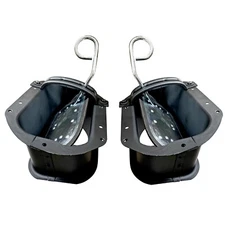 1960~1966 Chevy Truck Kick Panel Fresh Air Vent Assembly Pair RH & LH Side 2 PCS