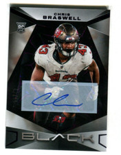 2024 Panini Black Rookies Autographs Royal #120 Chris Braswell 42/99 A48 211