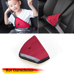 Gurtschoner Kinderautositz Gurtpolster Rot Neu Gurtschoner Kinderautositz Gurtpolster Rot Neu