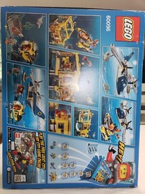 LEGO CITY: Deep Sea Operation Base (60096) See Box Condition Sealed New Retired