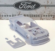 Mustang Hoonicorn v2 1/32 resin slot car or static body with removable bonnet