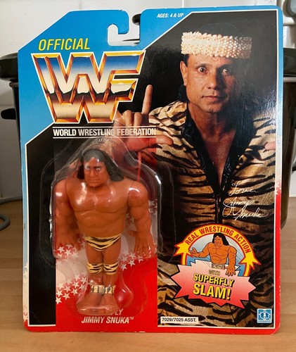 WWF Hasbro Superfly Jimmy Snuka MOC...