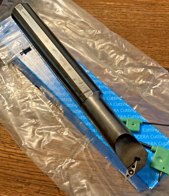 1-1/4  KYOCERA COPY BORING BAR S20S-SVUBL3AE Metal Lathe Tool Holder 35* Diamond