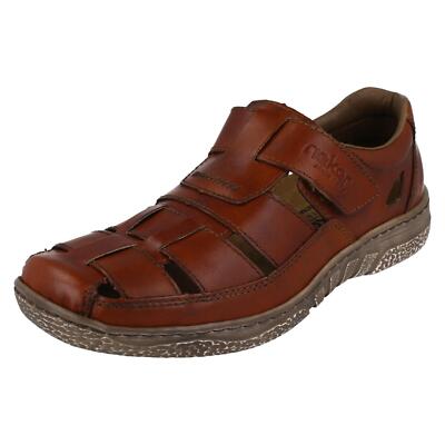 Rieker Herren Freizeit Sandalen extra weit geschlossen - 03578