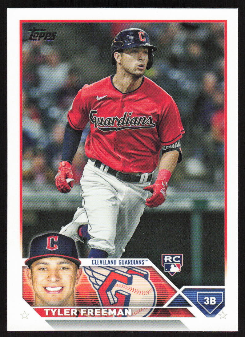 SH☆  6700 2023 Topps Series 2 #462 Tyler Freeman Cleveland Guardians