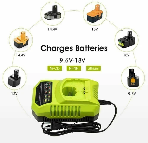 8.0Ah 18Volt For RYOBI P108 18V For One+ Plus High Capacity Lithium Ion Battery - Picture 44 of 44