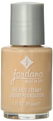 Jordana Oil-Free Creamy Liquid Foundation 1 fl oz - 02 BEIGE - BRAND NEW