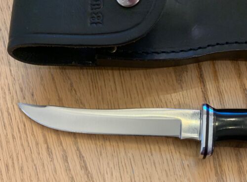 VINTAGE PRE DATE CODE BUCK 105 PATHFINDER KNIFE NEVER USED w/ SHEATH - Picture 4 of 5