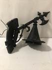 Antique Cast Metal Gothic Wall Sconce Exterior Porch Light 1920s