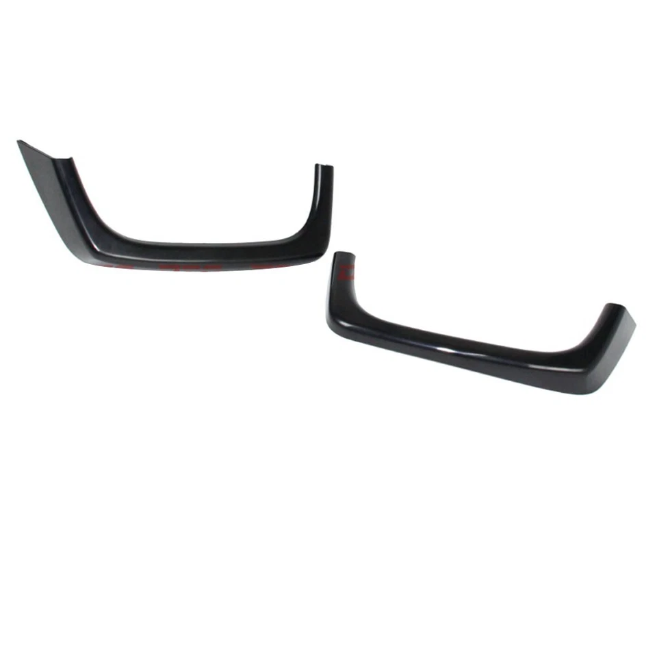 Glossy Black Rear Exhaust Pipe Trim Cover Fits Subaru WRX STI 4th Sedan 15-21 Foto 3 de 4