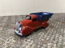  VINTAGE MARX PRESSED STEEL FLAT BED DUMP TRUCK NEARLY 5 INCHES LONG SC