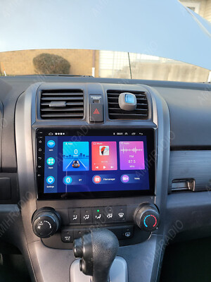 Für Honda CRV 2007-2011 9'' Carplay Android 15 Auto Stereo Radio GPS Navi 2 + 64G