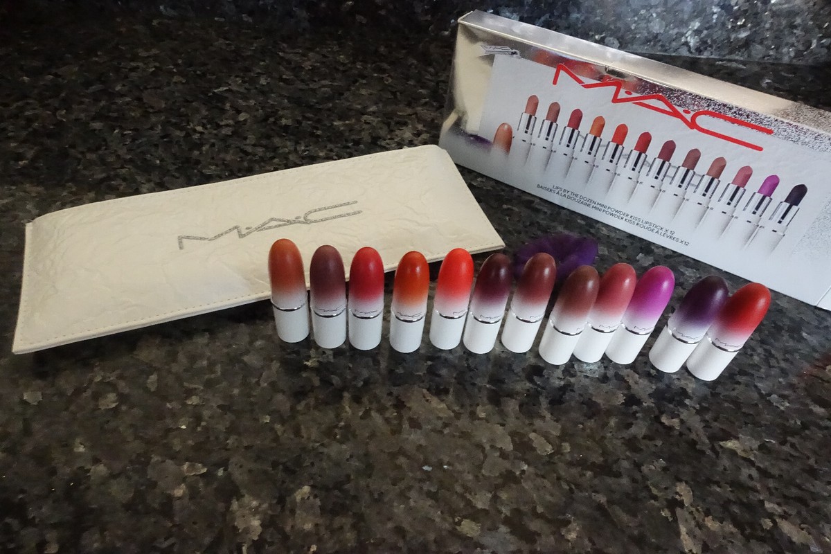 口紅 MAC LIPS BY THE DOZEN MINI POWDER KISS s-l400.jpg