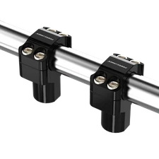 2.5" Tall 1.25" Handlebar Black Risers for Harley Dyna Wide Super Glide Softail