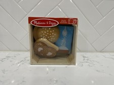 Melissa Doug Kids Food Groups Wooden Food Play Set Rice Bread Buns Pretzel