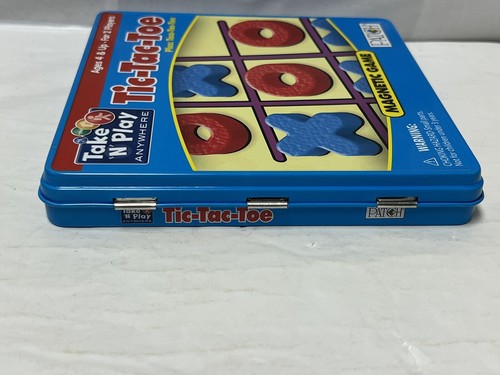 Take N Play Anywhere Tic-Tac-Toe + Toss-Tac-Toe Magnetic Travel Game EUC! - Picture 8 of 9